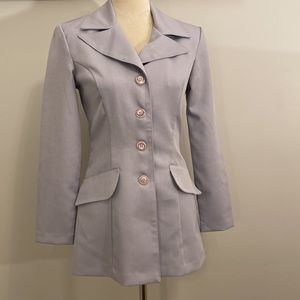 Vintage La Belle size 5 lavender blazer coat